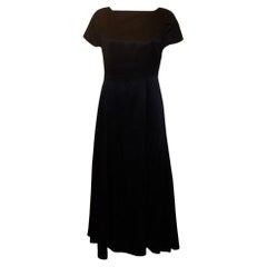 Selina Blow Navy Silk Dress
