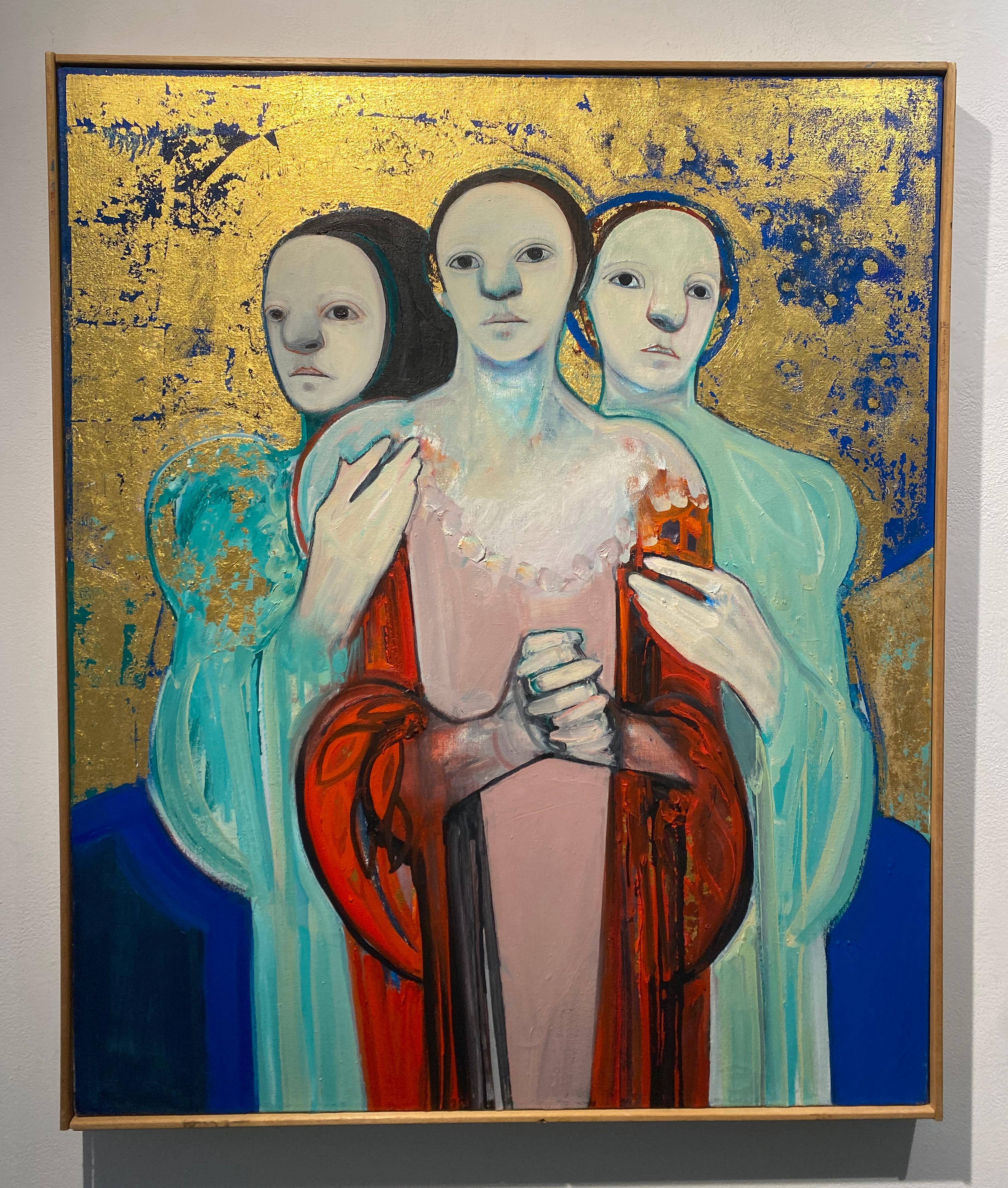 Byzantine Women - Painting by Selina Trieff