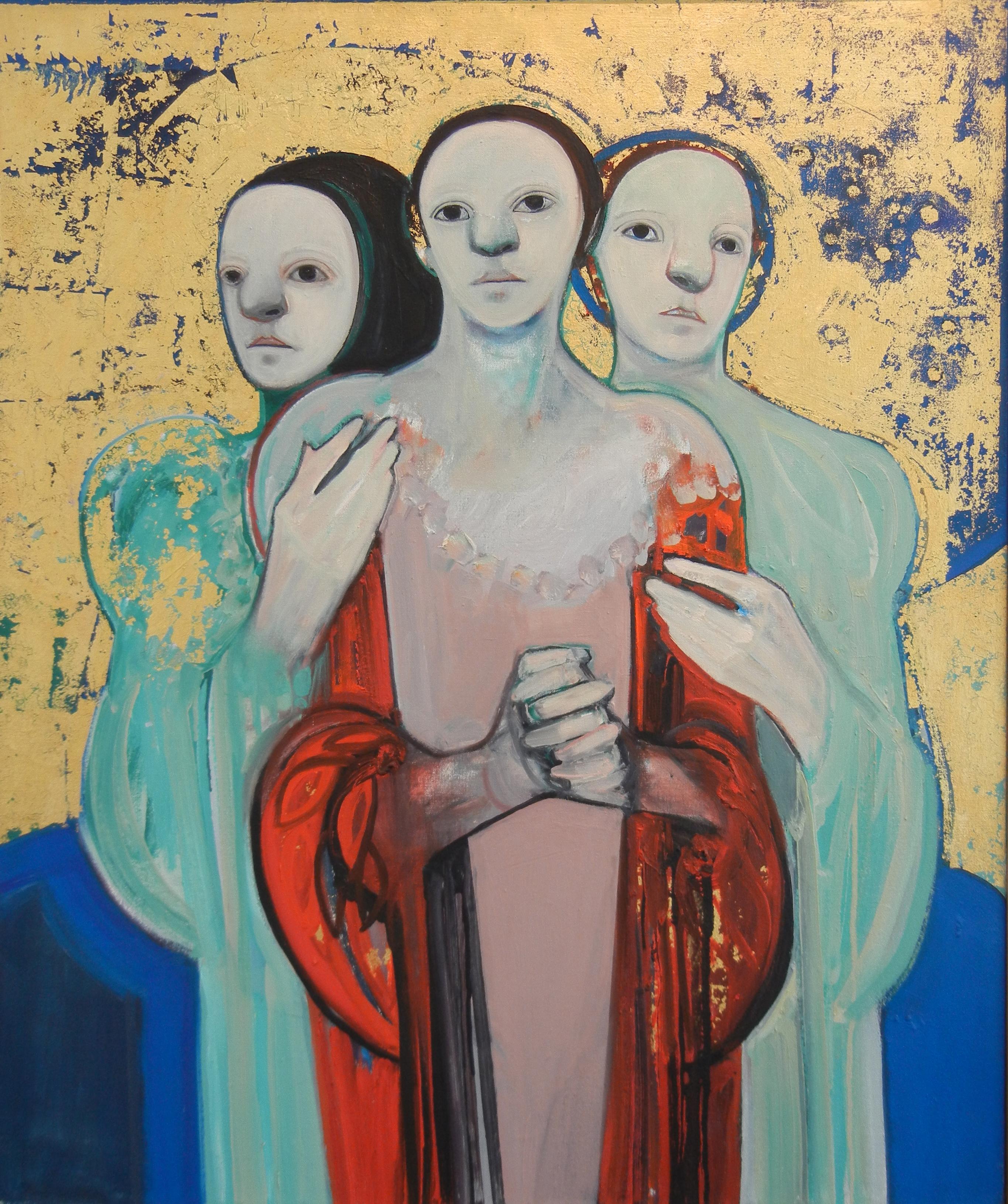 Selina Trieff Figurative Painting – Byzantinische Frauen