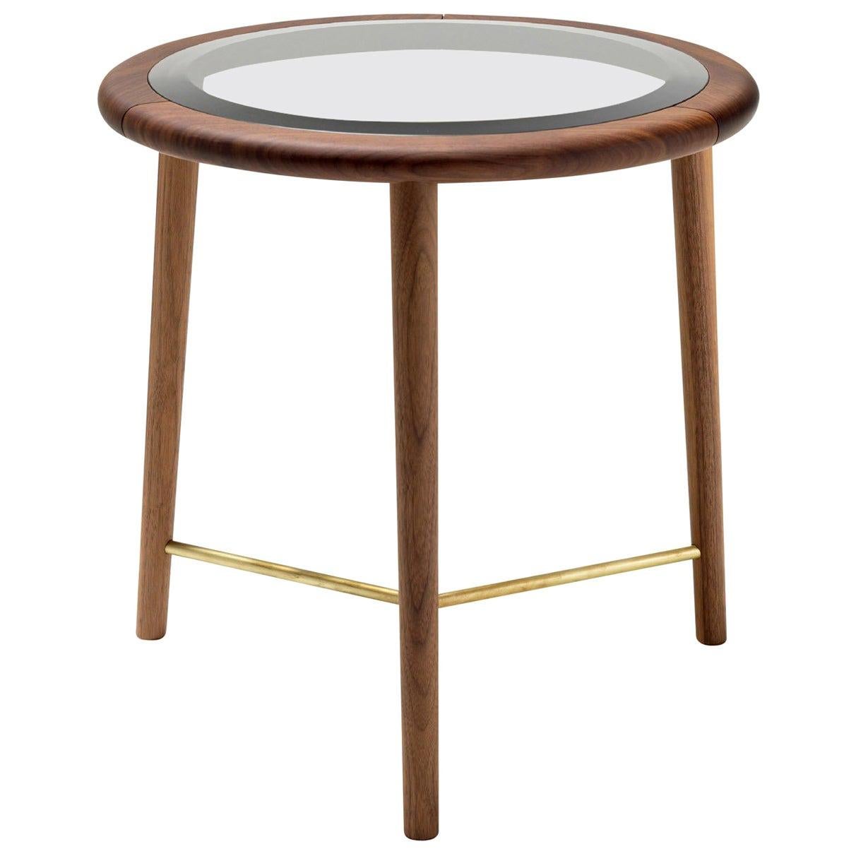 Small Lucite ThreeLeg Round Side Table at 1stDibs