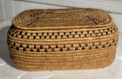 Antique Selish, Iowa Frazer River Indian Basket