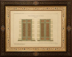 Seljuk Geometric Door Designs of Konya, Islamic Architecture, Raymond 1924
