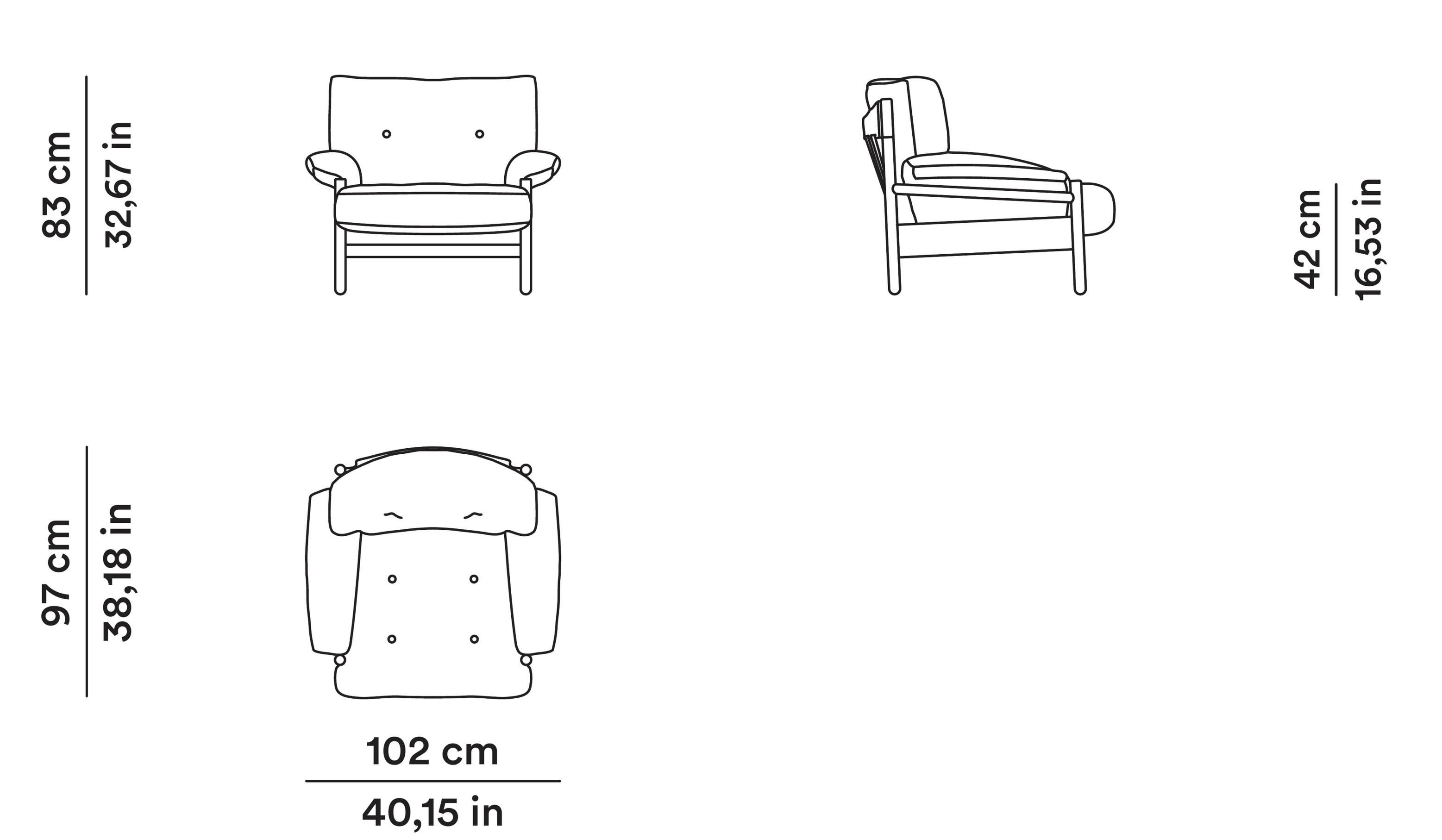 Sella – Armchair in fabric by Carlo de Carli for Tacchini In condizioni Nuovo in vendita a Alcamo, IT