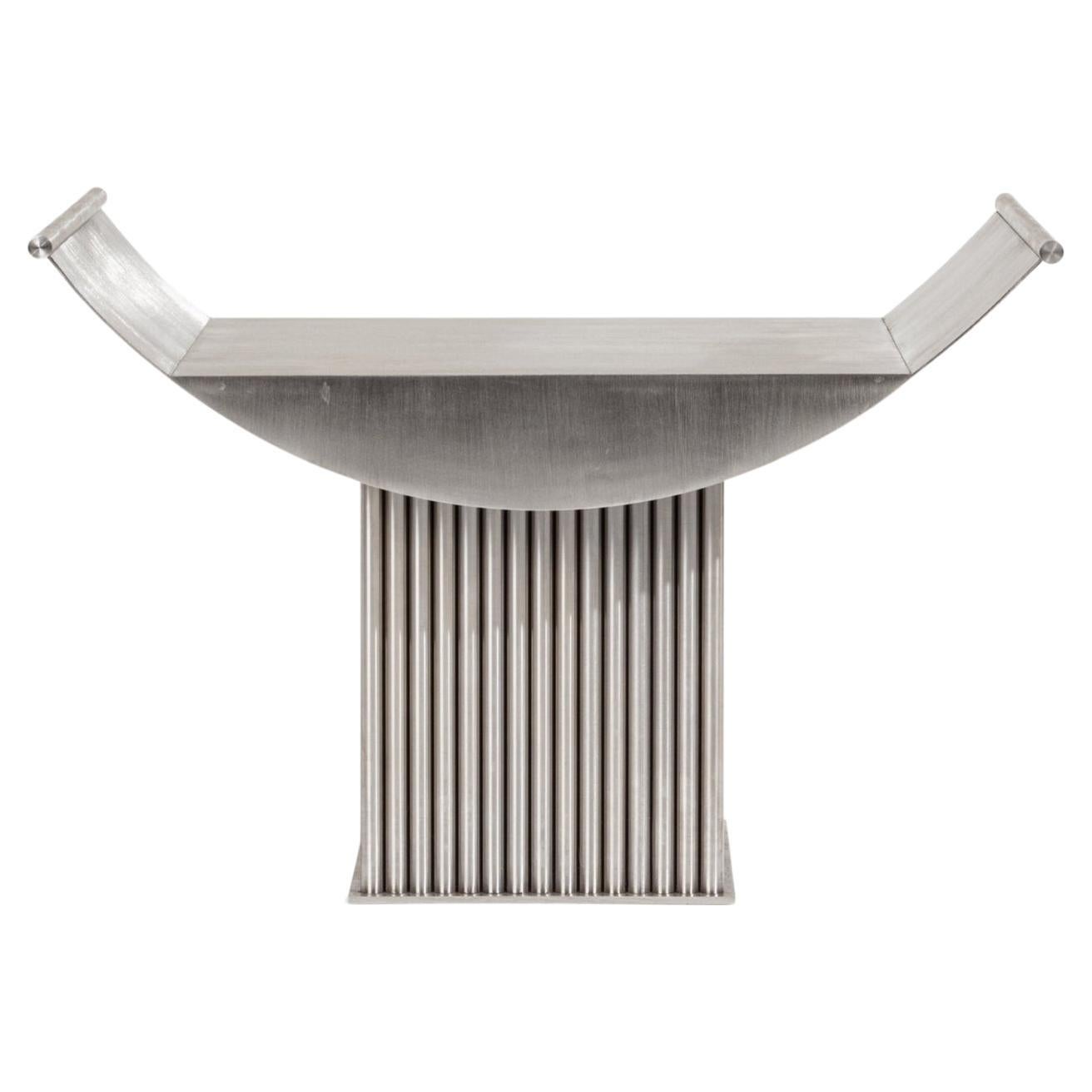 "Sella Curulis" stool by Sasha x Sasha For Sale