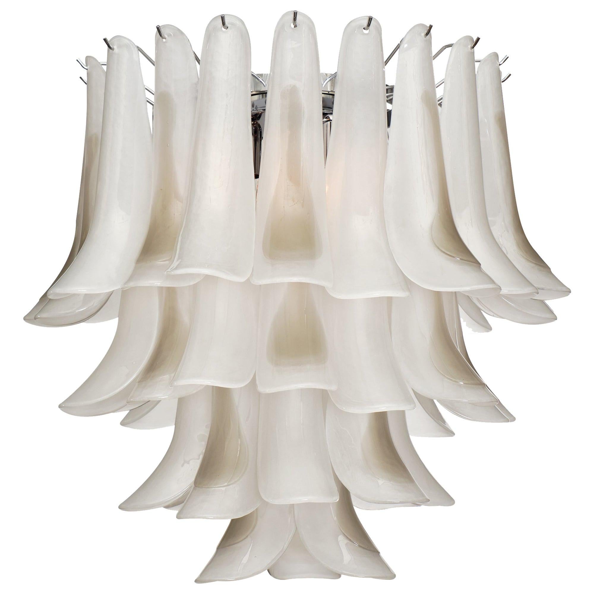 “Selle” Murano Glass Chandelier For Sale