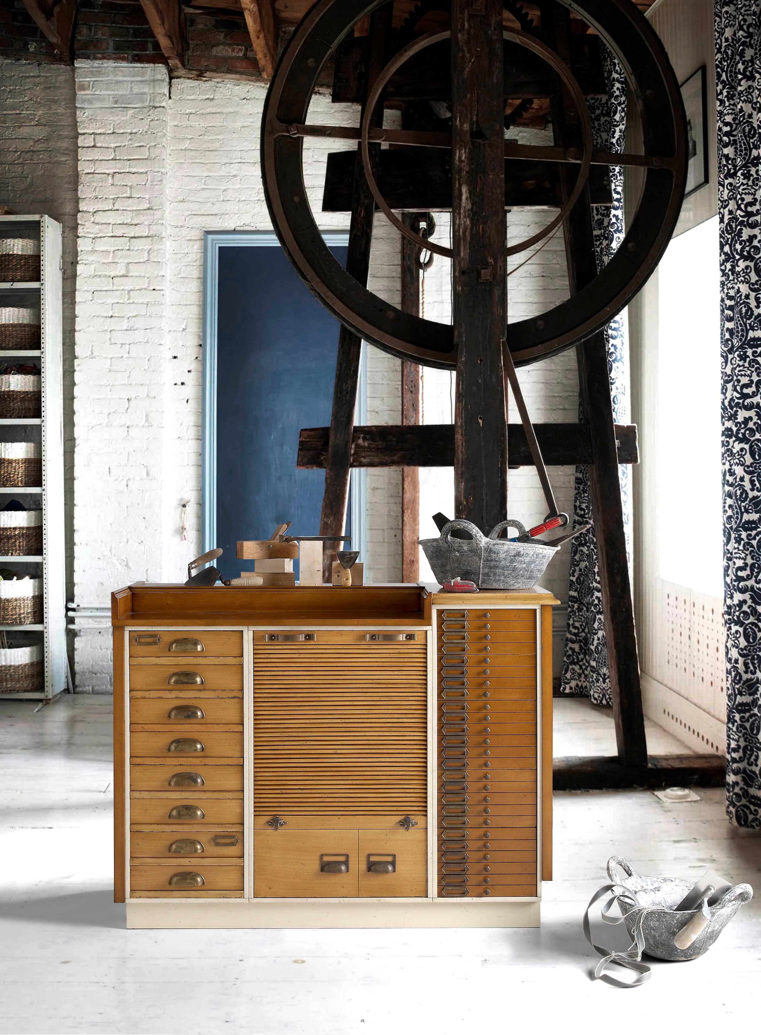 Post-Modern Seller Chest Of Drawers by Lola Glamour For Sale