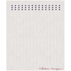 Minimalistic pattern white rug in Scandinavian style - Sellero Grigio Chiaro