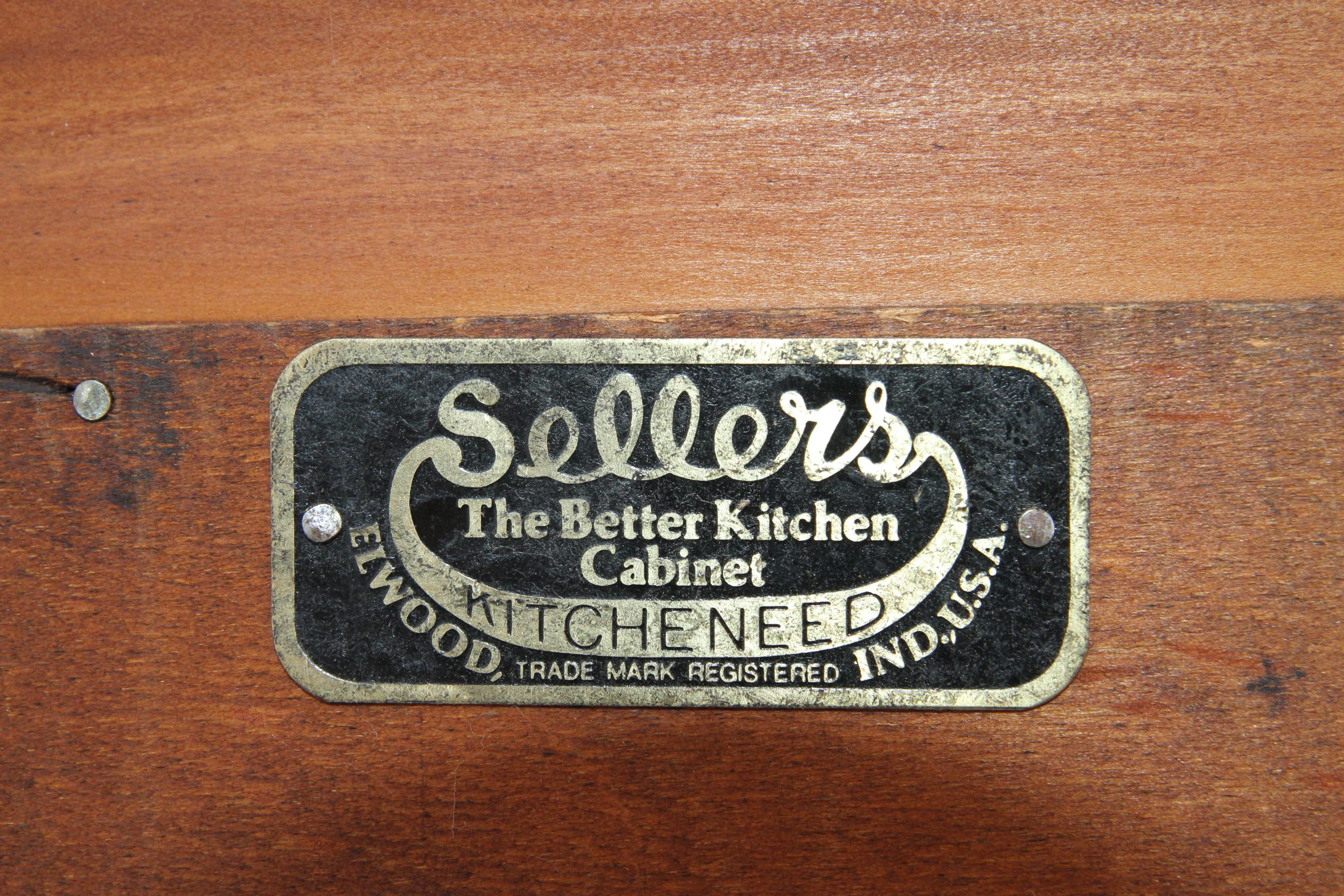 Sellers Mobile da cucina Art Deco In condizioni buone in vendita a Pasadena, TX