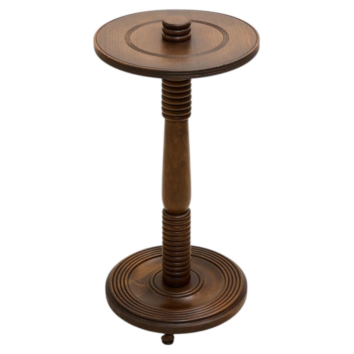 Sellette Pedestal Table For Sale