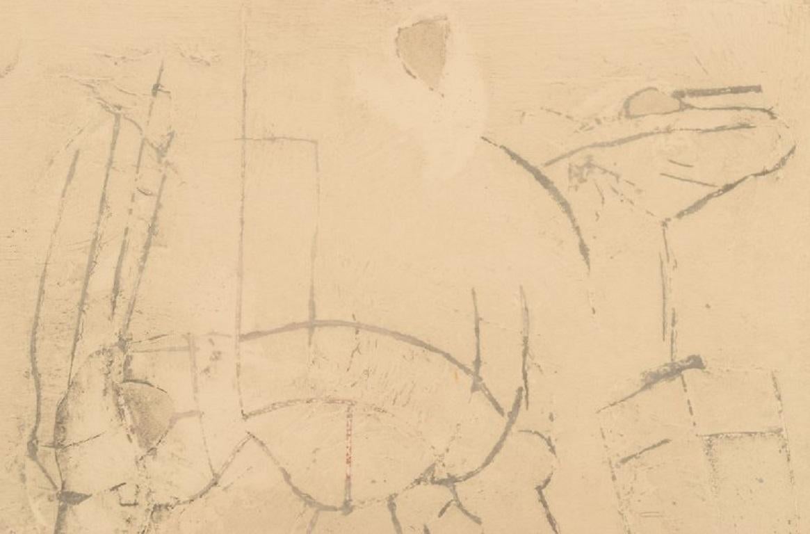 Selma Daffre, Artista brasiliana quotata in borsa, Collografia su carta, 