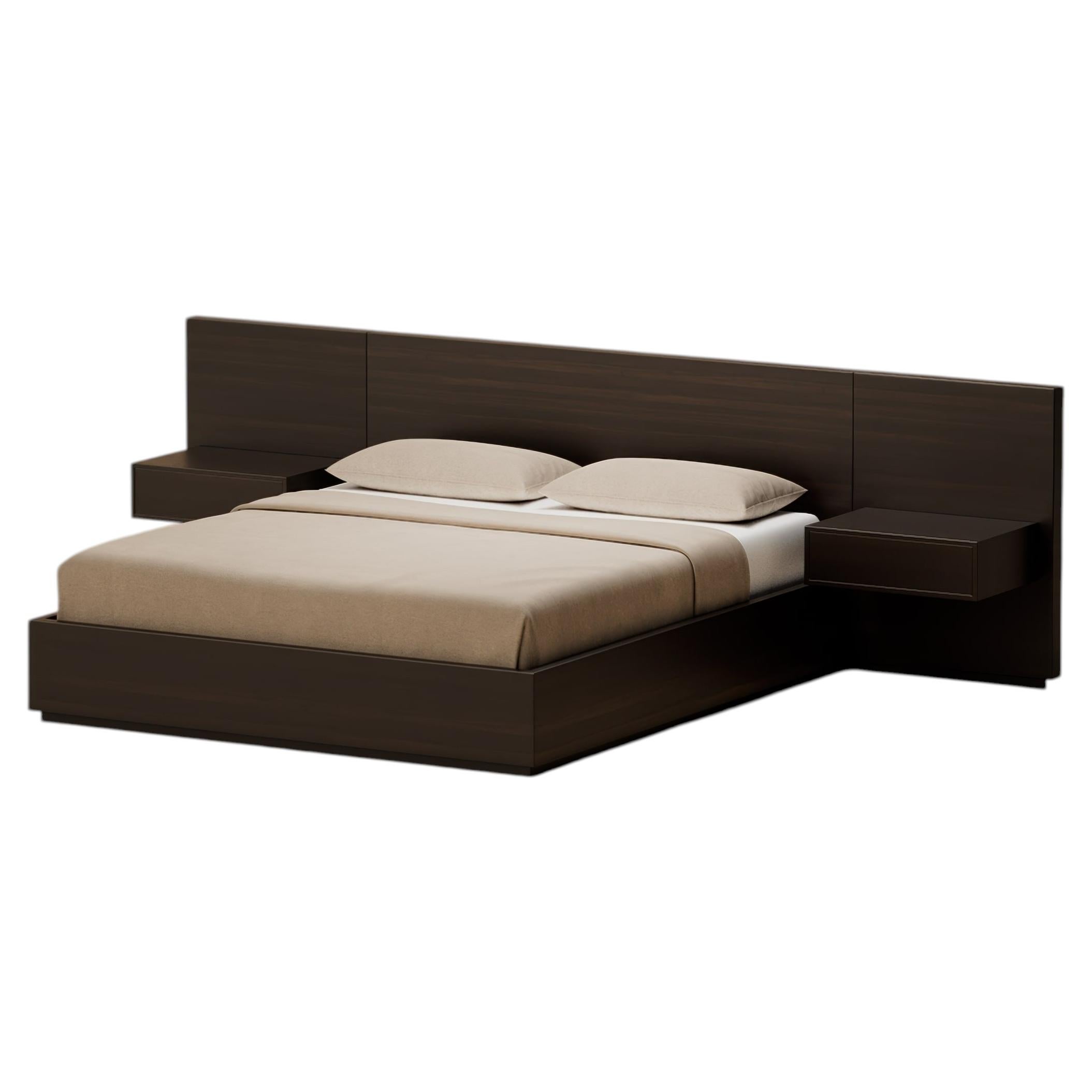 Lit Selma Wood par Lusano en vente