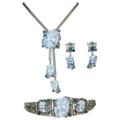 Selro Vintage Devil Pendant Parure
