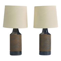 Selsbo, Table Lamps, Stoneware, Sweden, 1960s