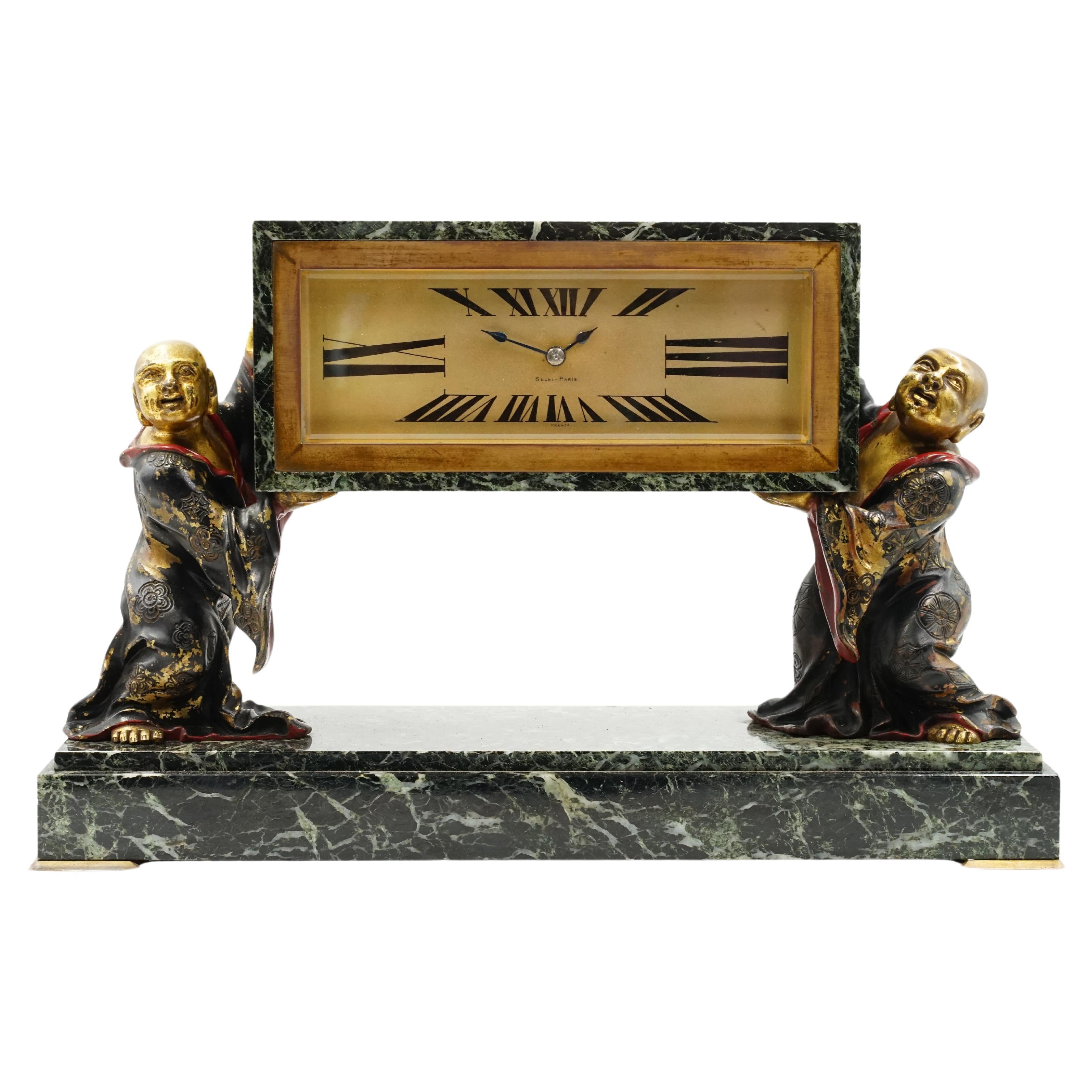 Orologio da tavolo Selsi Paris Art déco