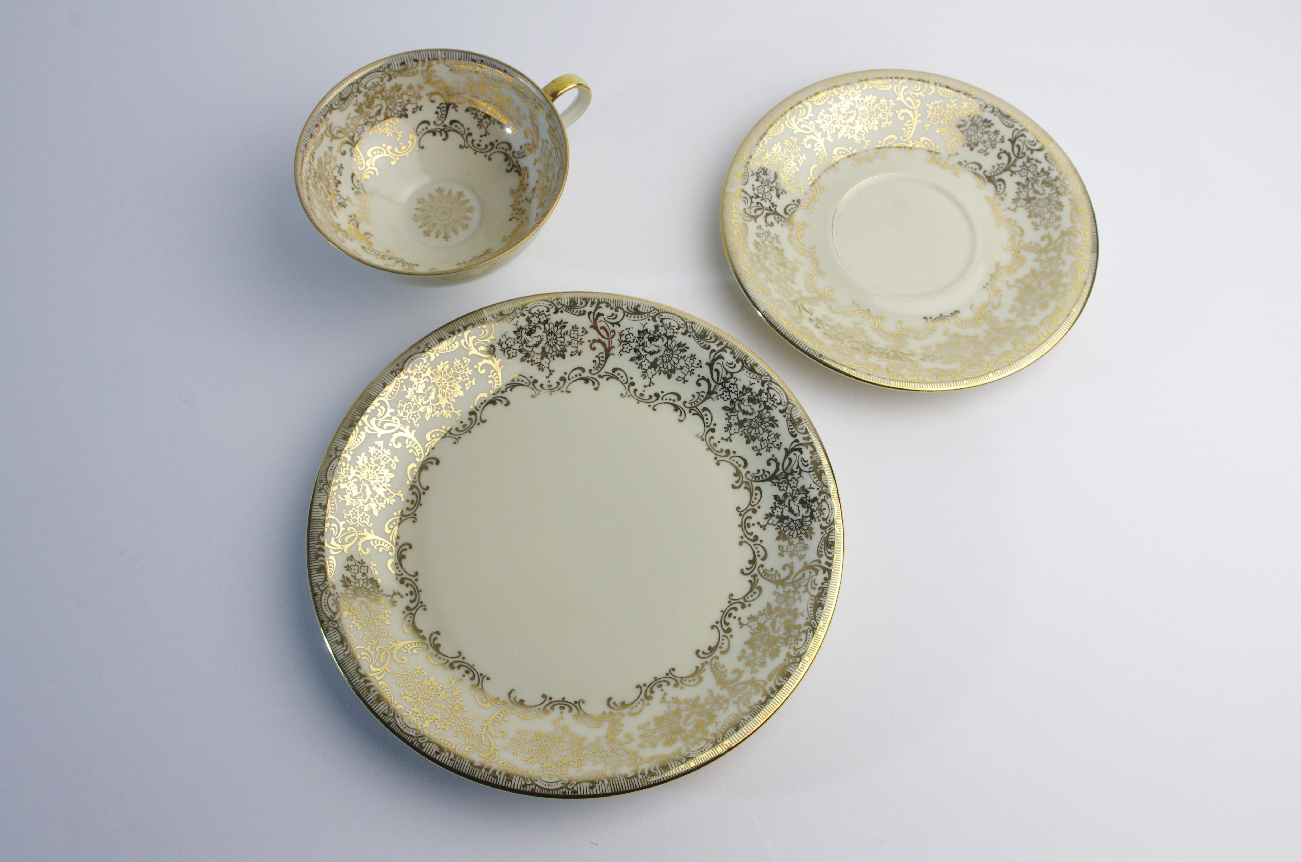 Porcelain Seltmann Edelstein Combina Scherzer Teasets For Sale