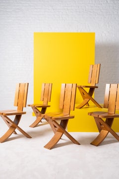 Seltz - Set of 5 dining chairs