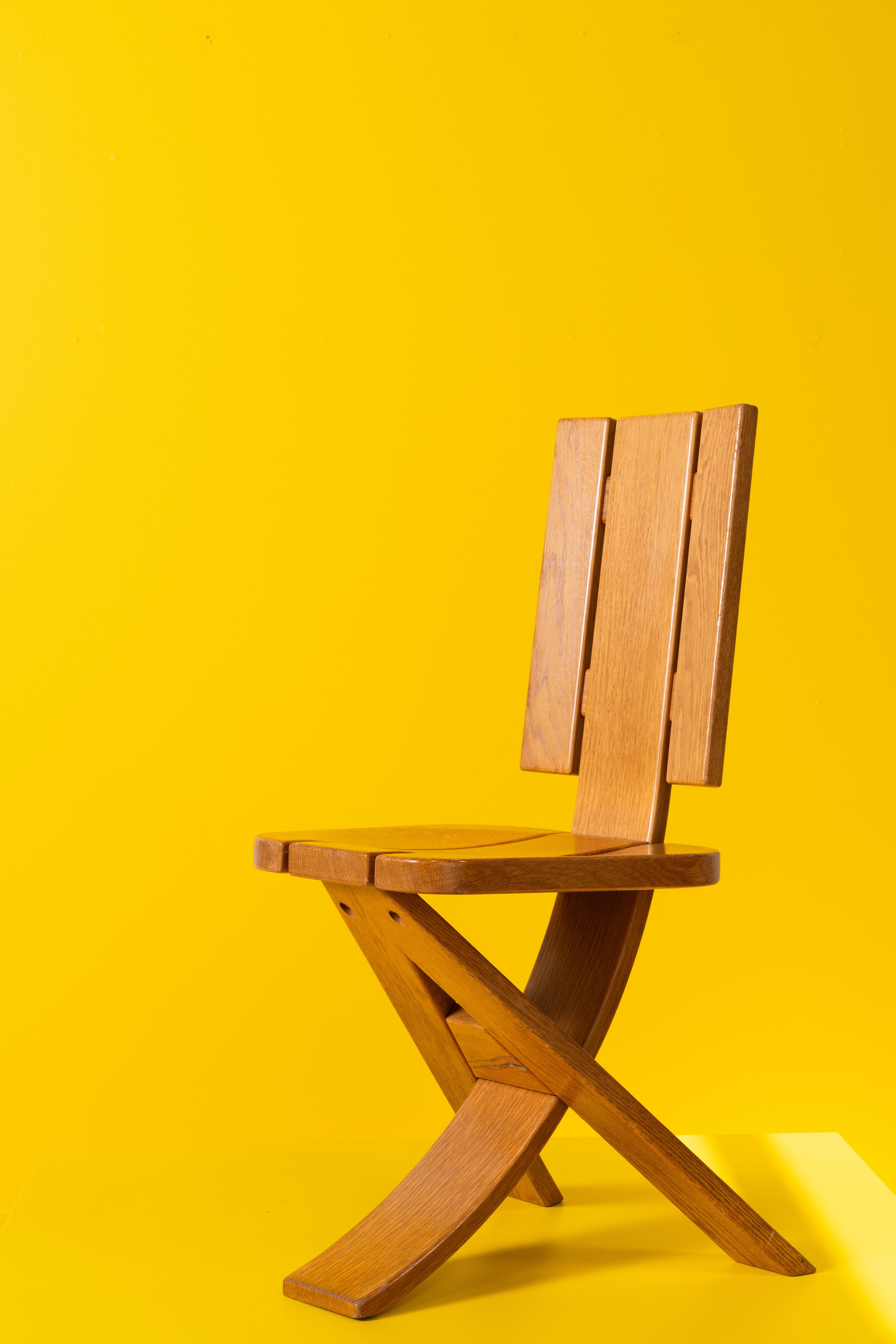 Mid-Century Modern Seltz - Set of 5 dining chairs For Sale