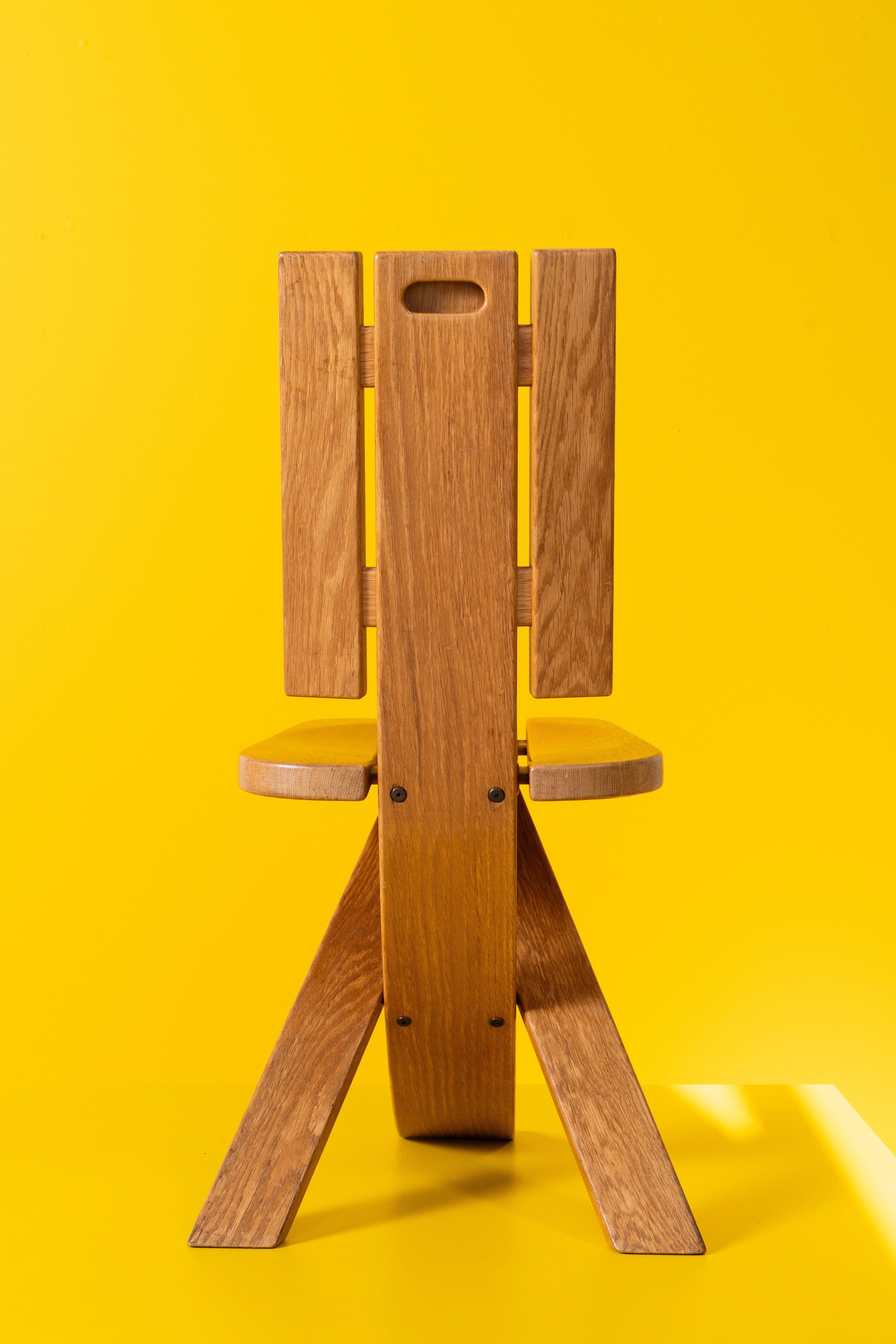 Seltz - Set of 5 dining chairs For Sale 1