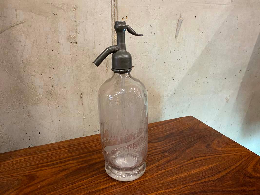 Early 20th Century Seltzer Bottle, France around 1900 For Sale