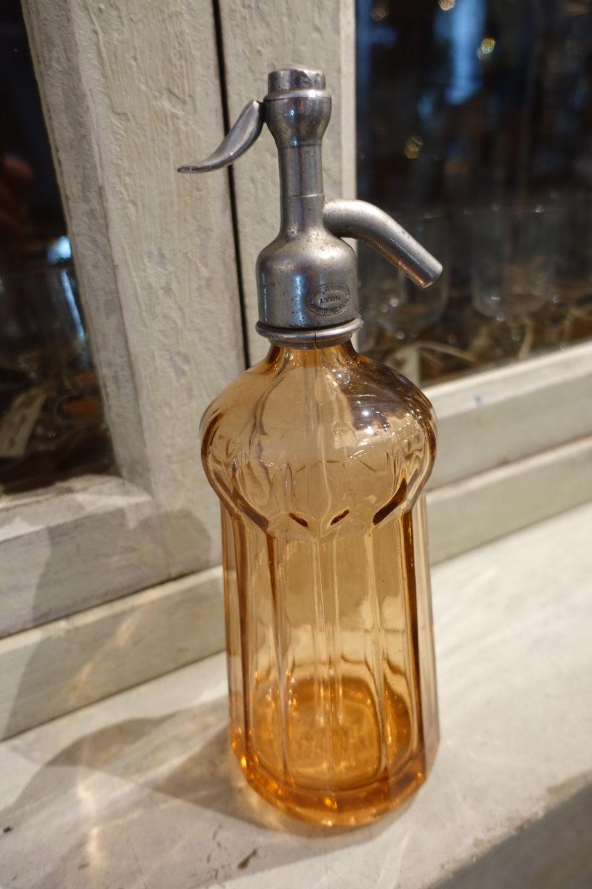French Seltzer / Soda Siphon Bottle, France