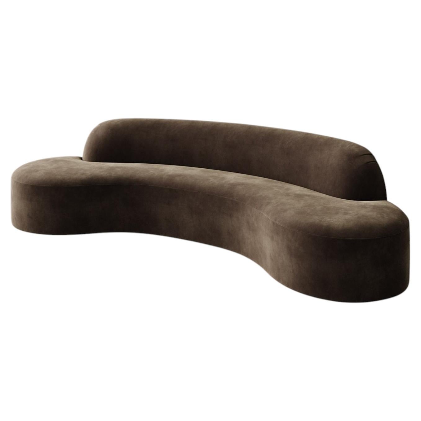 Selune Sofa in Performance Velvet by Christiane Lemieux