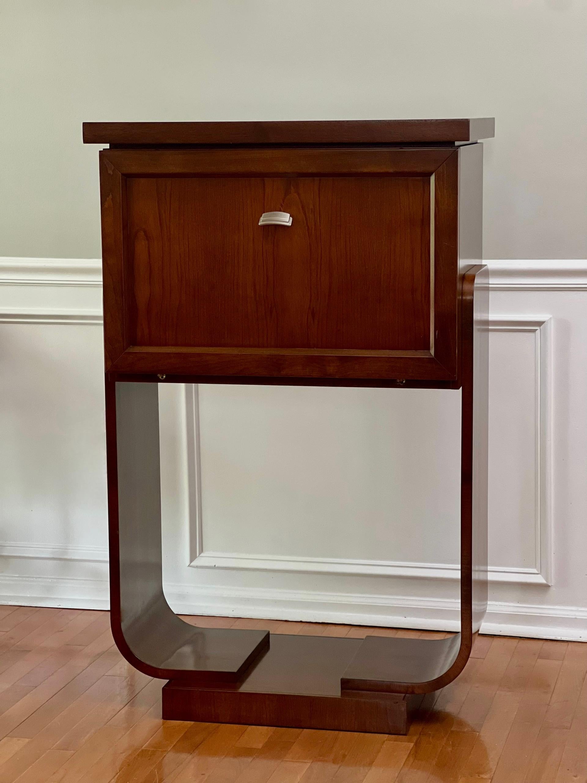 SELVA Italy Art Deco Style Mirrored Bar Cabinet 4
