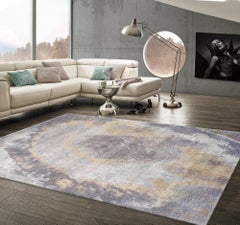Selva Modern Hand-Knotted Wool & Bamboo Silk Rug – 8' x 10'