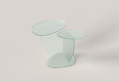 Selva V1 Glass Side Table by Simone Fanciullacci