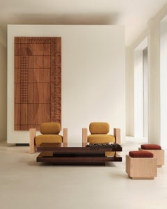 Sem CORE Collection BR2 Bas Relief in Mahogany solid wood by Hannes Peer