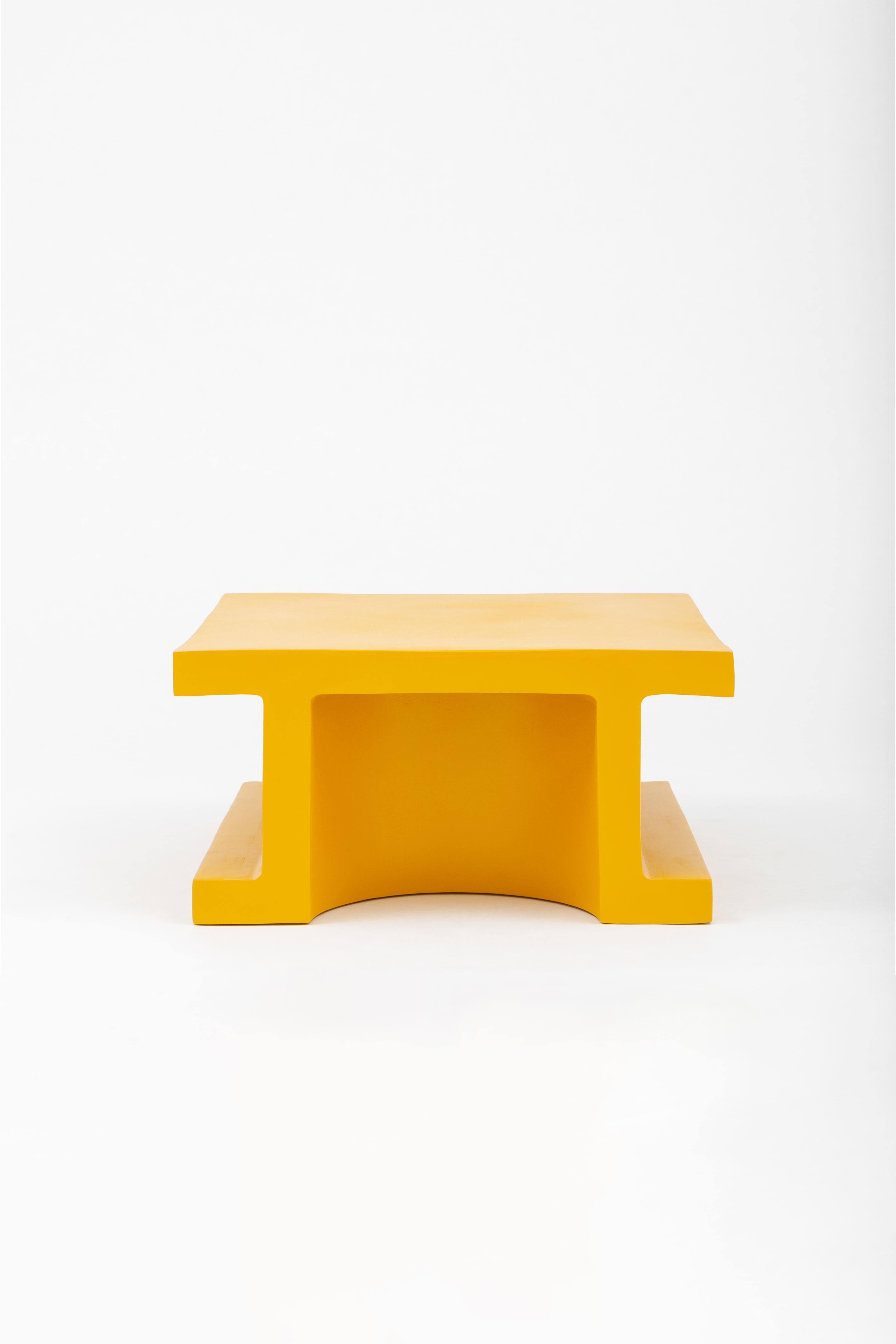 Sem In Sync Collection Slice Low Table by Zaven In New Condition For Sale In Brooklyn, NY