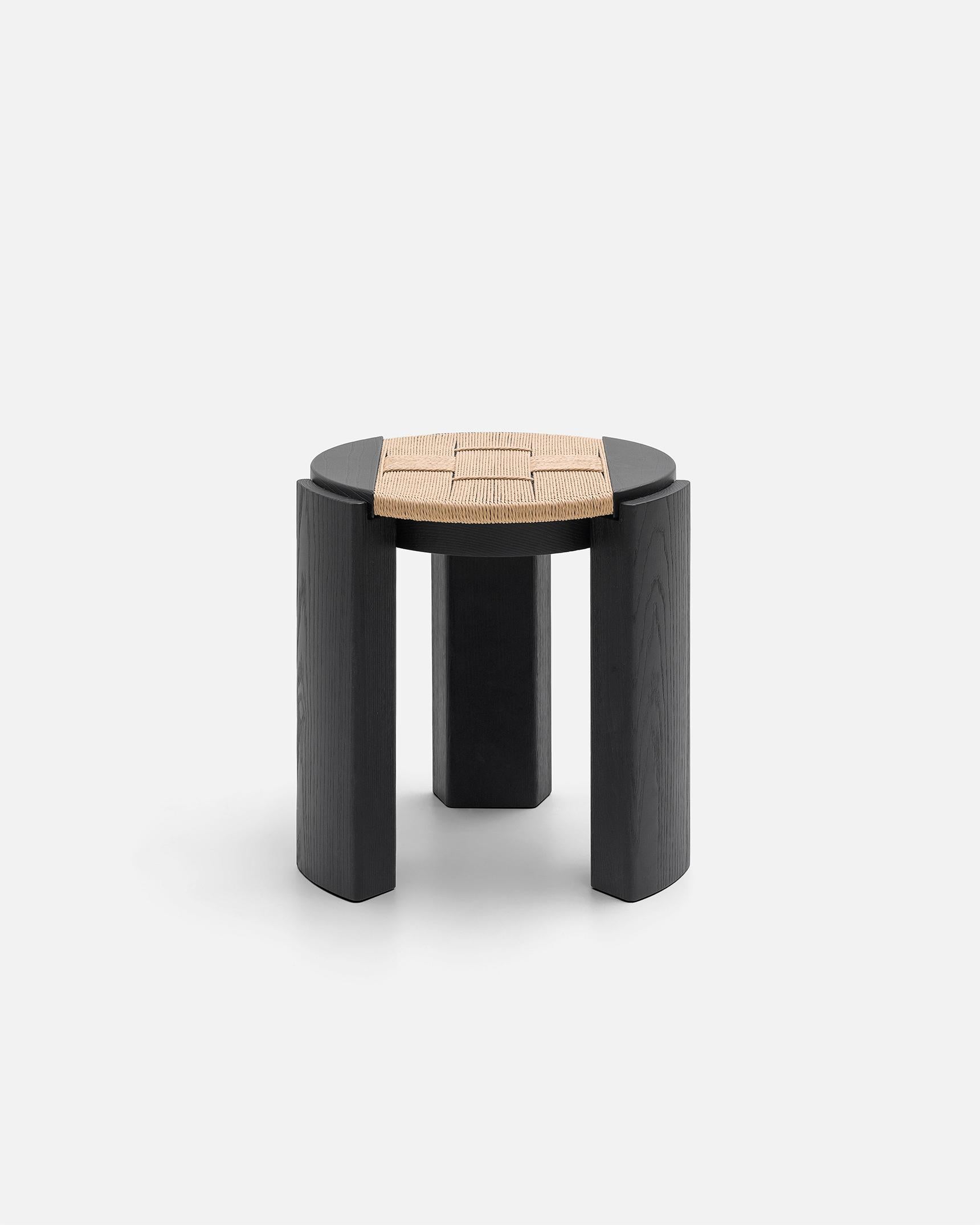 Sem Neolitique Collection Chimbu Stool by Motta Architecture For Sale