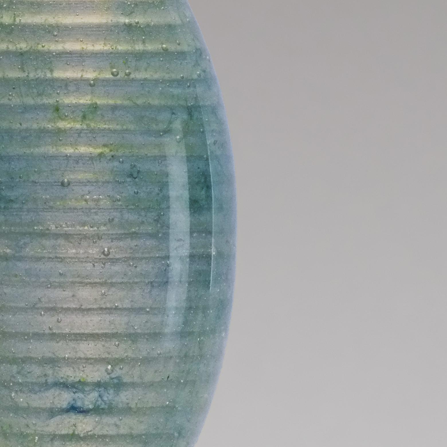 Zeitgenössische Glaslampe: Semazen-Kristall-Hängelampe, Türkis im Zustand „Neu“ im Angebot in Ulcombe, Kent