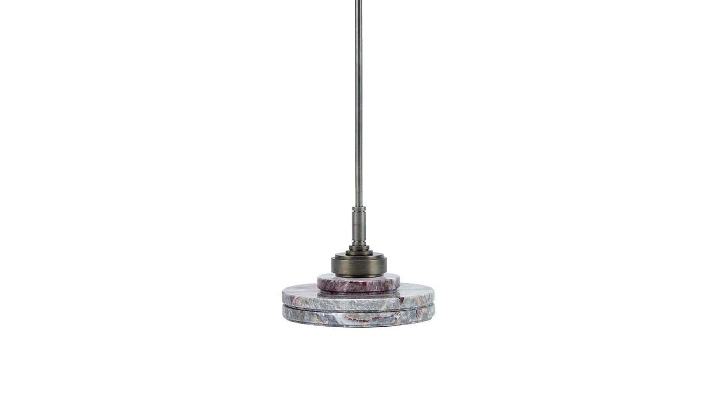 Modern Semele Steel Gray Table Lamp by Acanthus