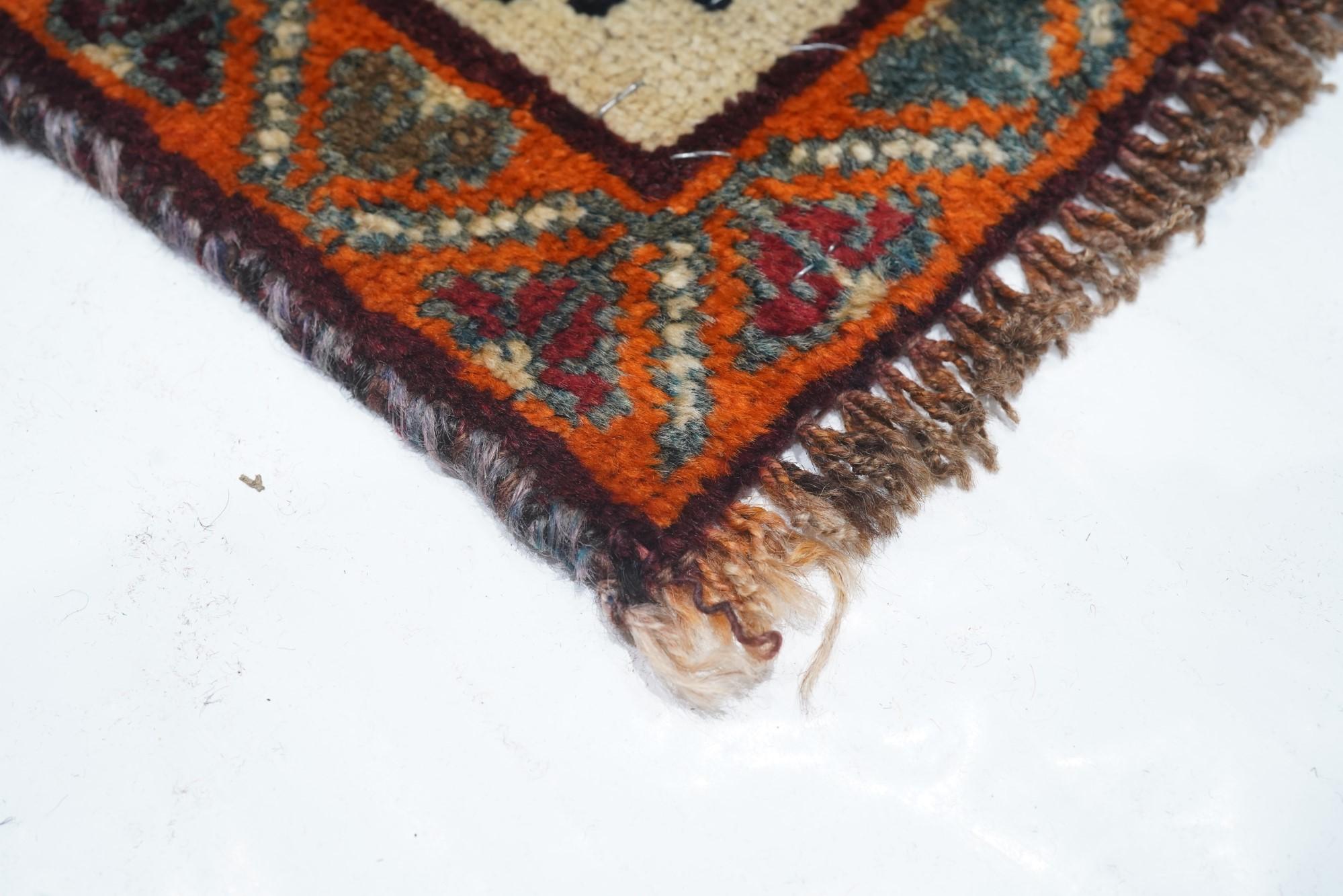 Persiano Tappeto vintage Bakhtiari 4'9'' x 8'3'' in vendita