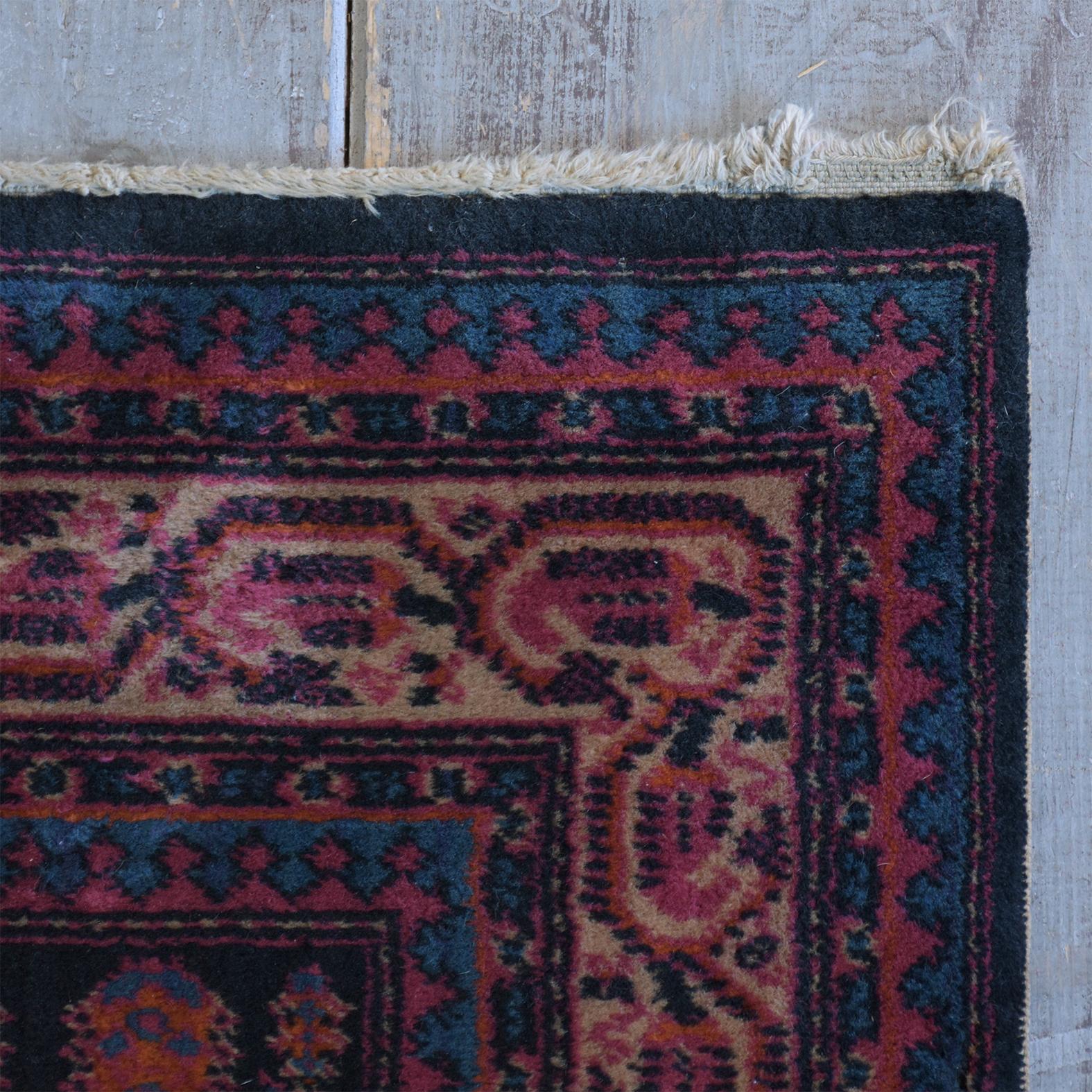 Wool Semi Antique Carpet Rug For Sale