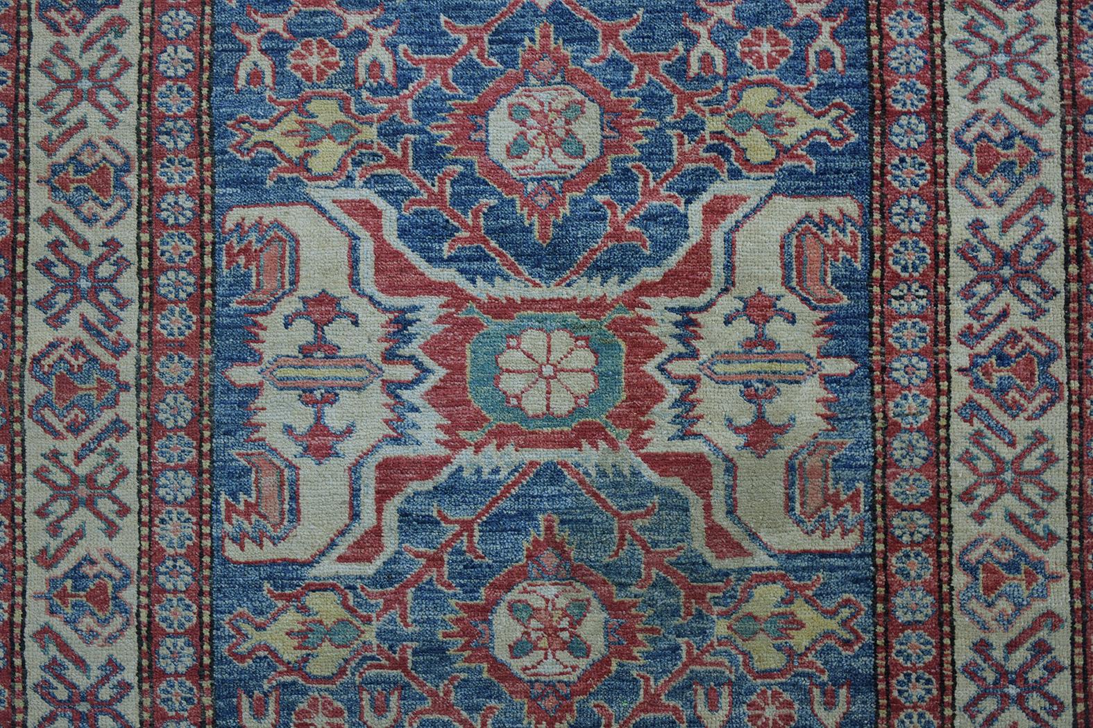 Vintage Semi-Antique Wolle Teppich Teppich im Angebot 1