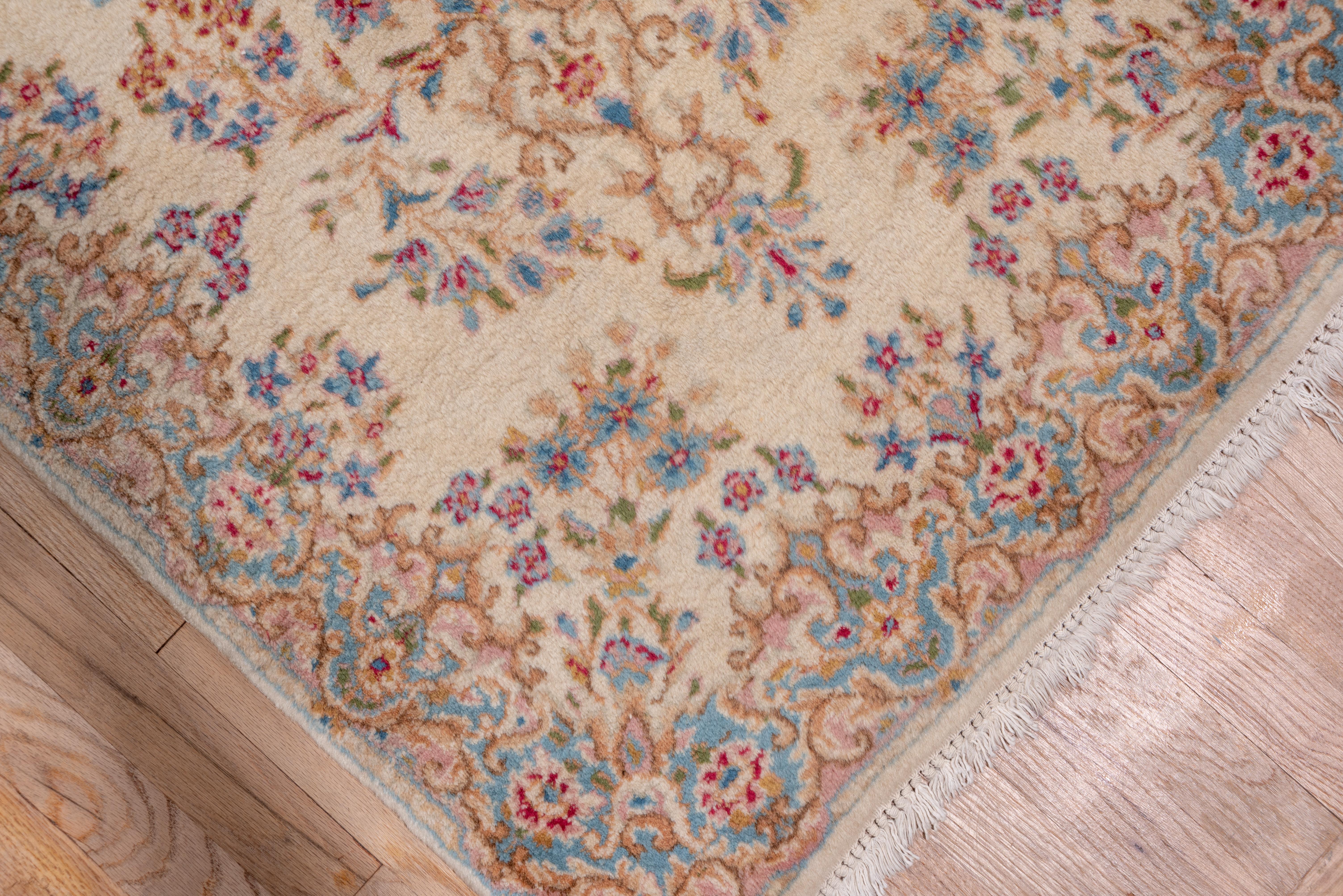 Hand-Knotted Semi Antique Kerman Runner