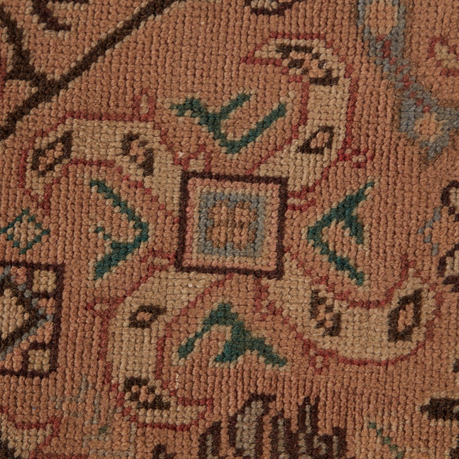 Semi antiker persischer Jugendstil-Tabriz-Teppich im Angebot 2
