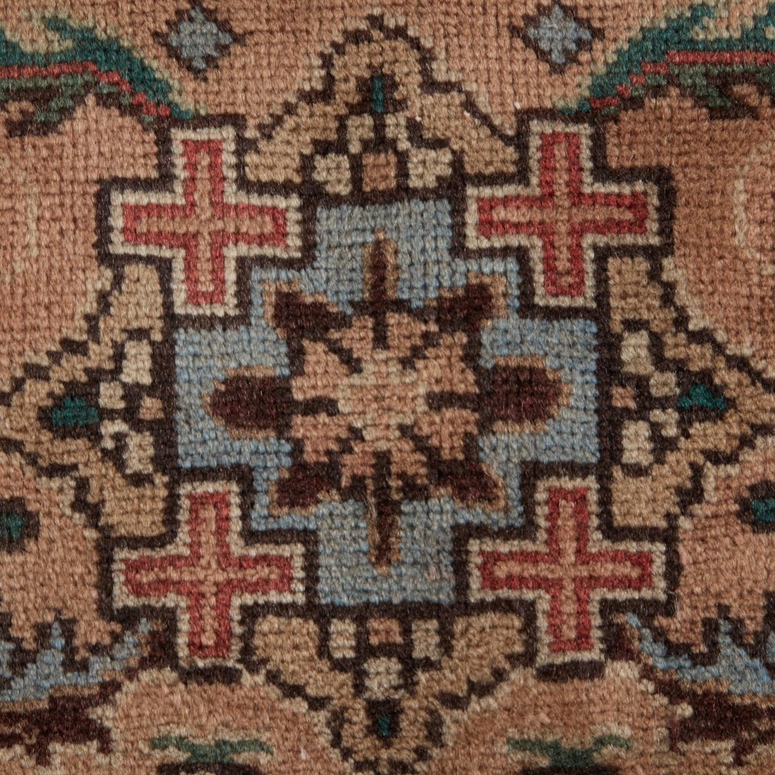 Tapis persan semi-ancien Art nouveau de Tabriz en vente 5