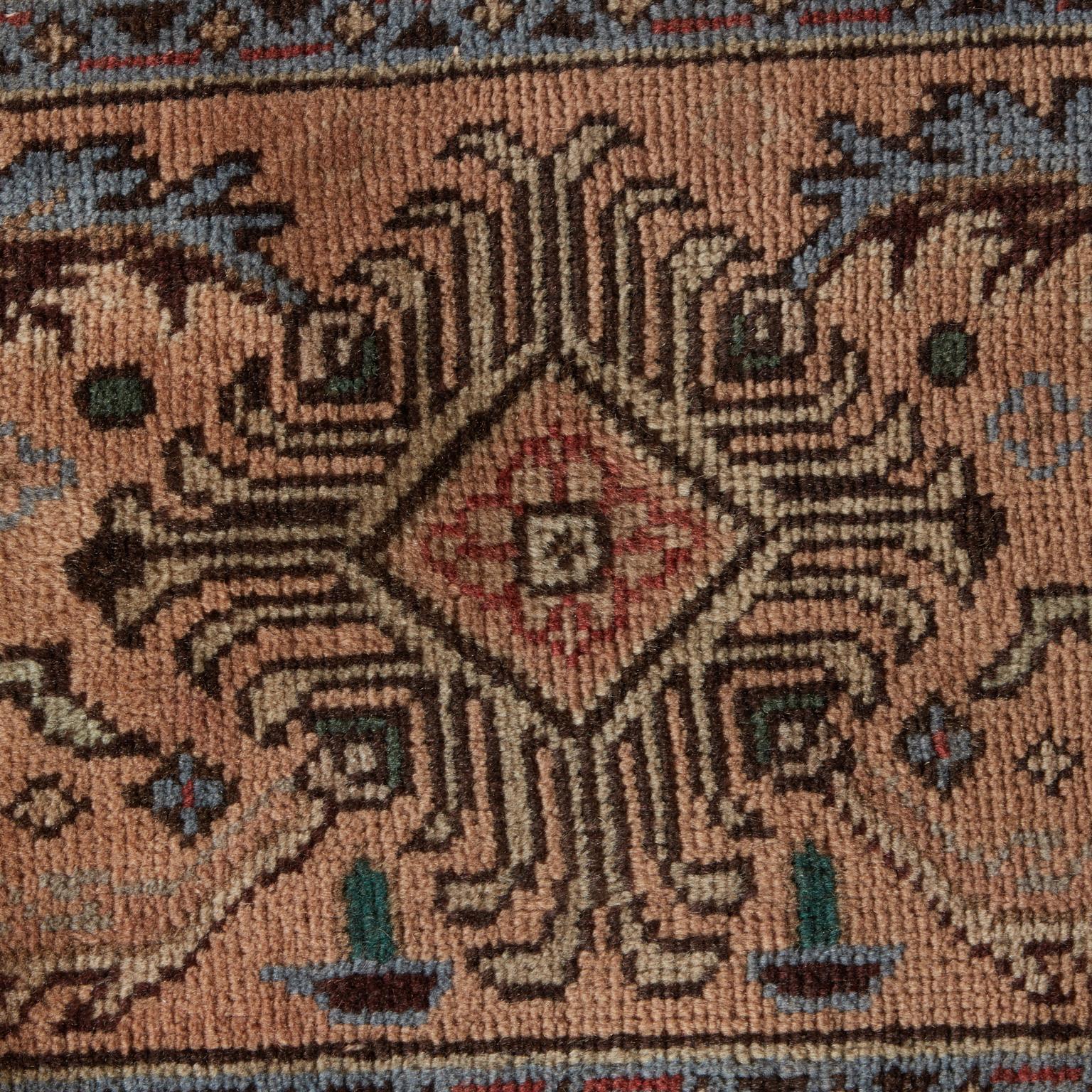 Semi Antique Persian Art Nouveau Tabriz Rug For Sale 1