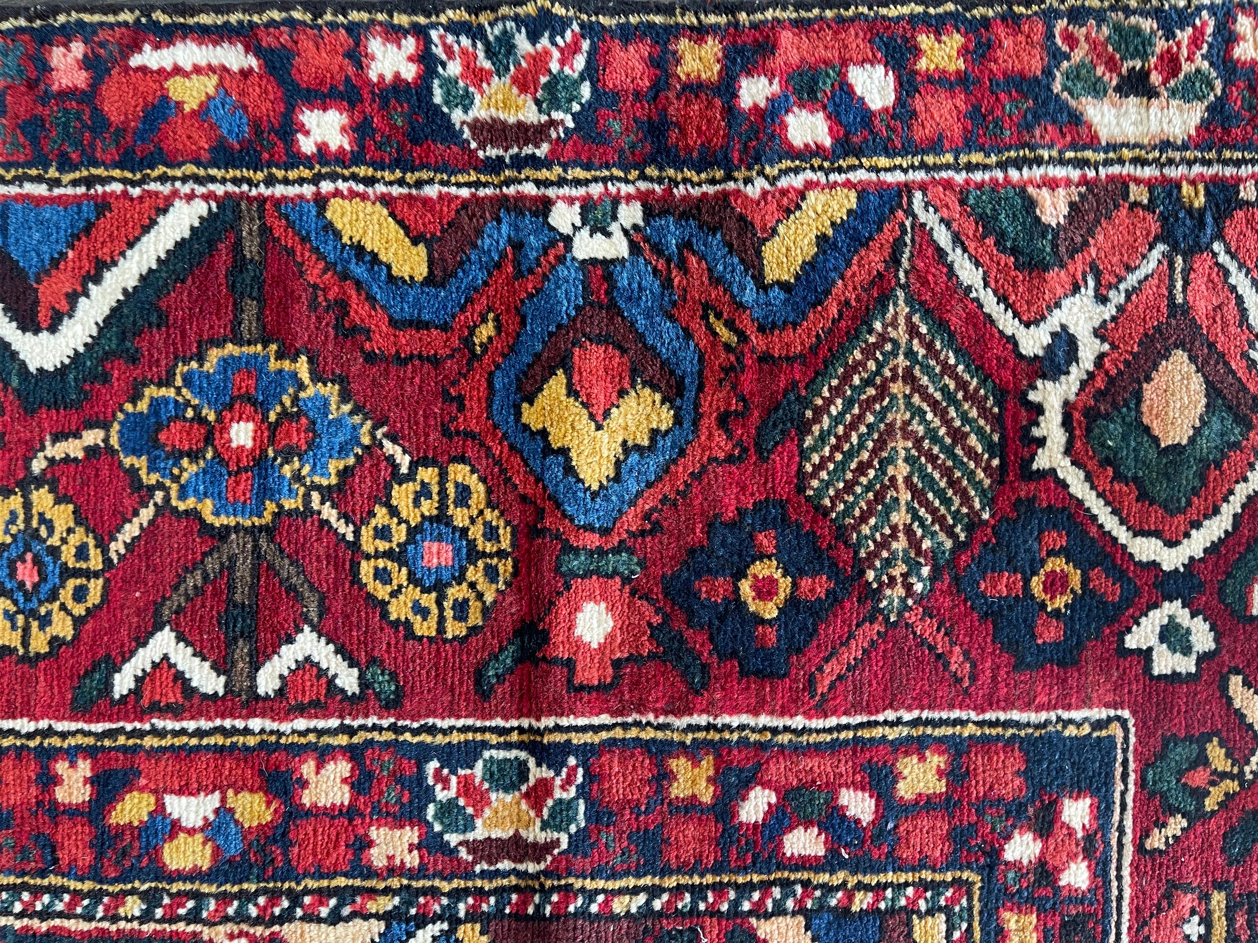 Semi Antique Persian Bakhtiari  For Sale 3