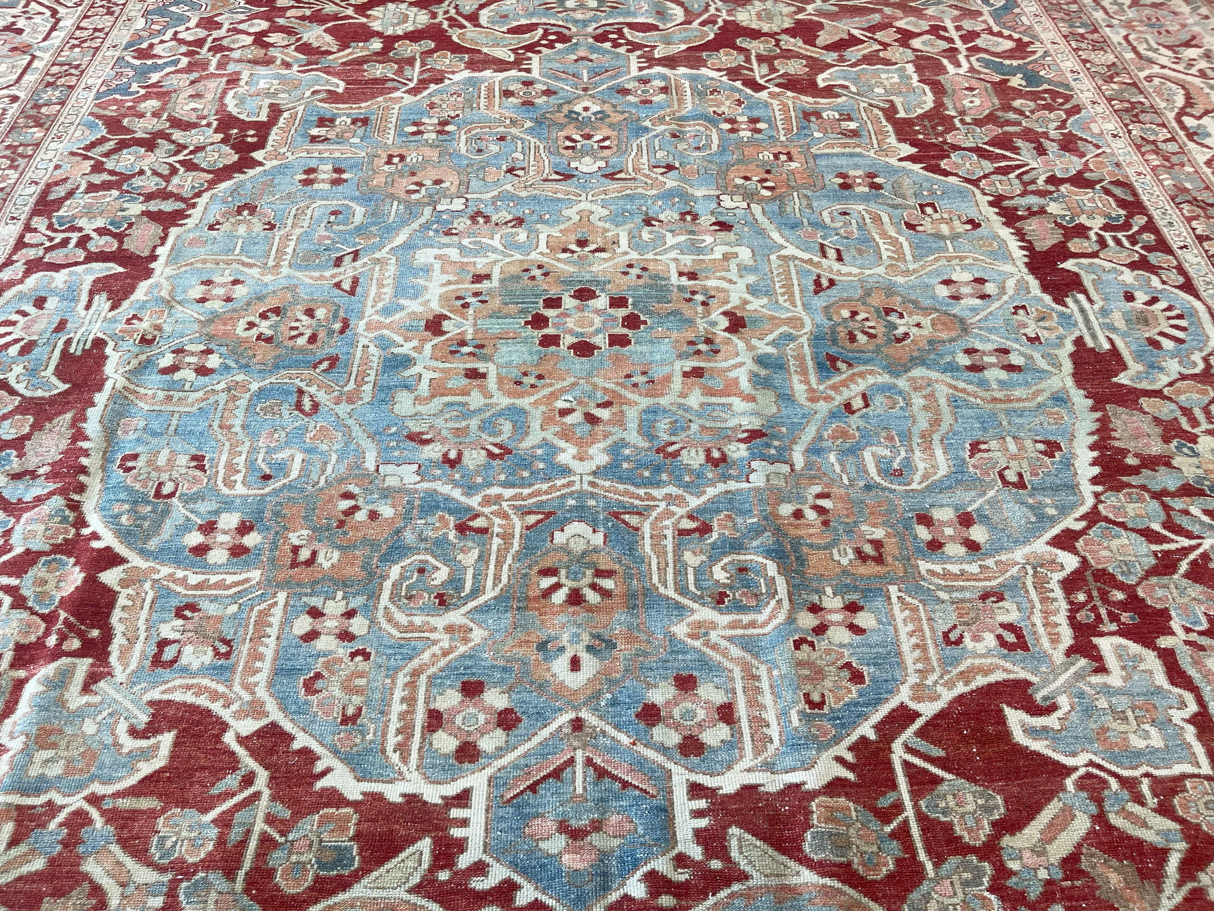 Perse Tapis persan Bakhtiari semi-ancien en vente
