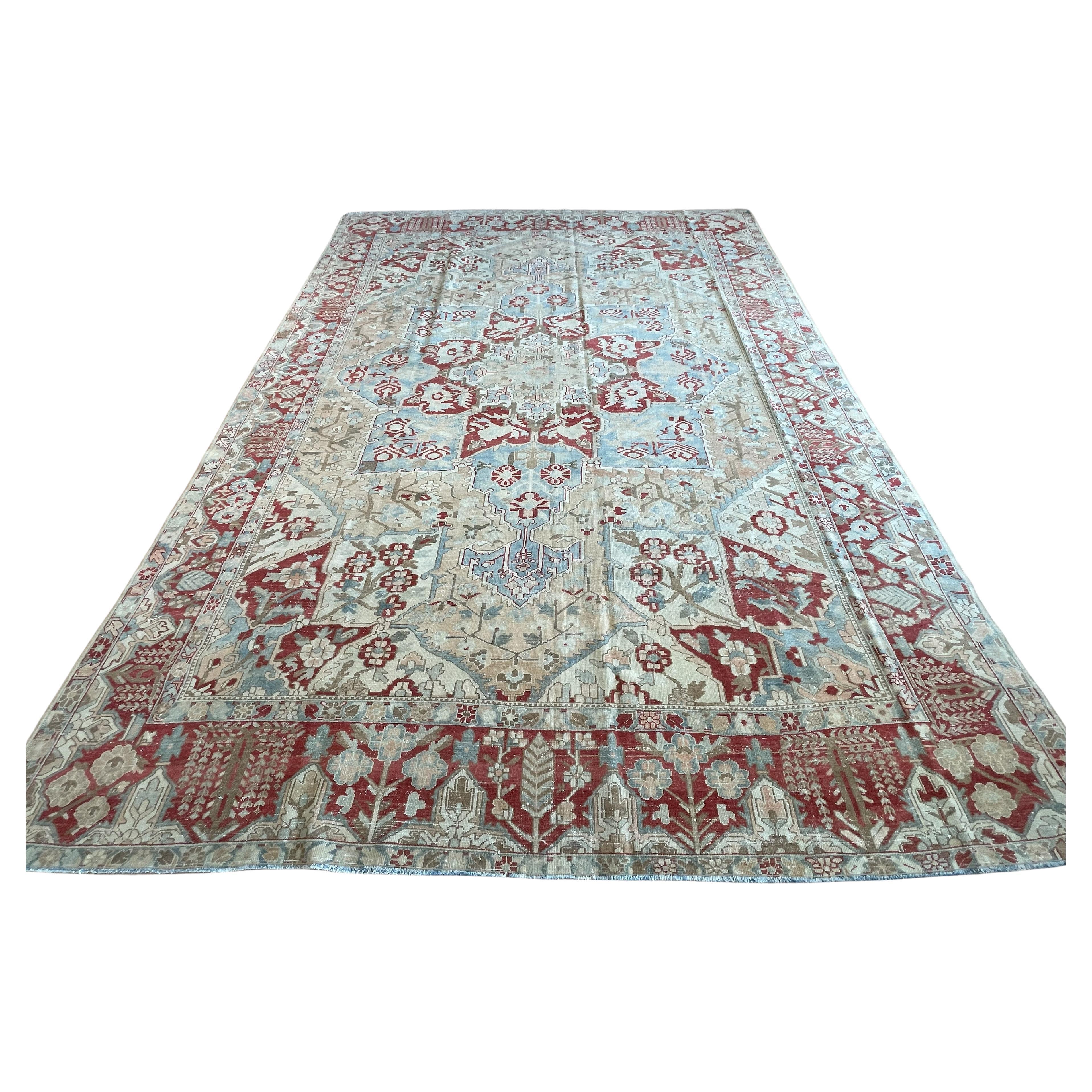 Semi-Antique Persian Bakhtiari Rug