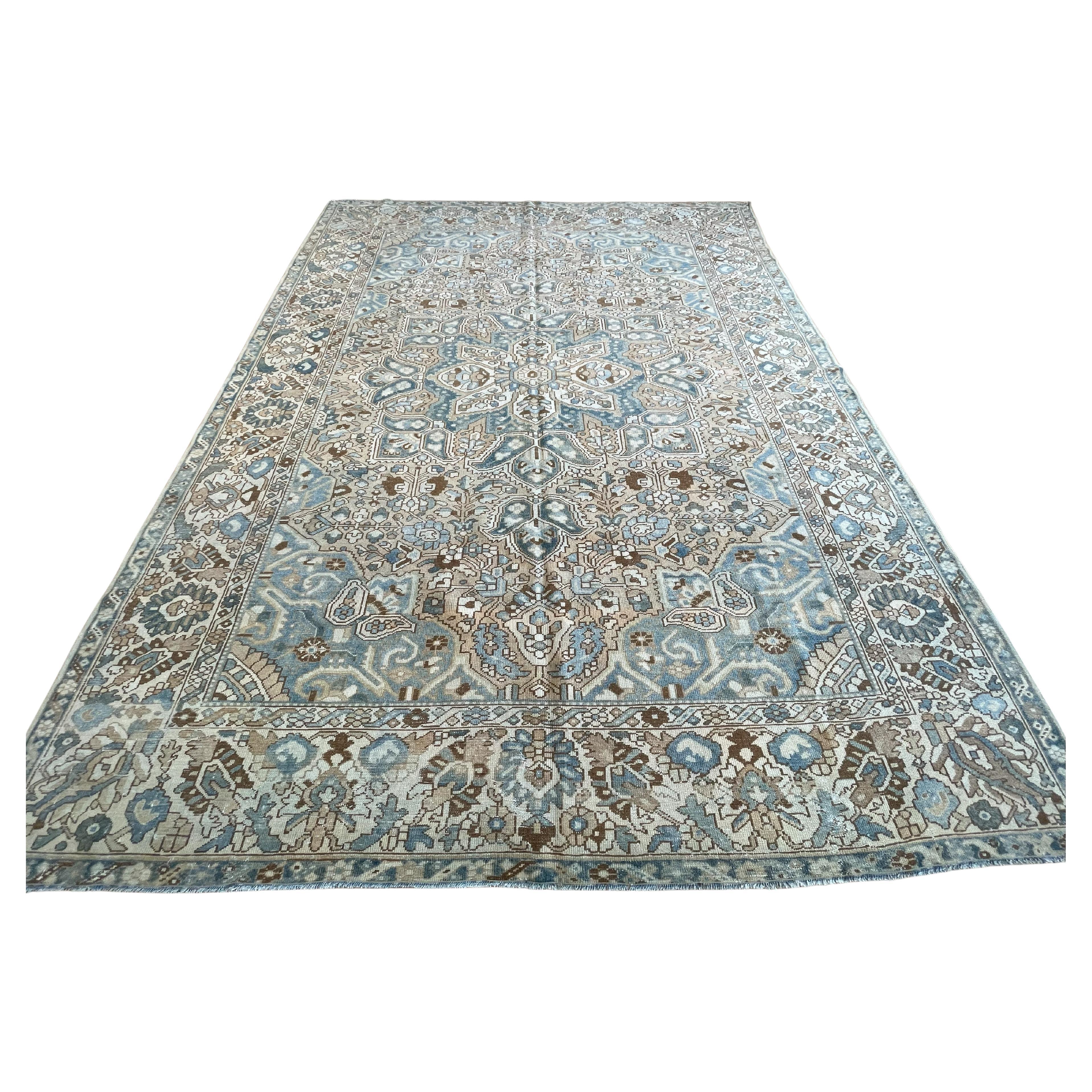 Semi-Antique Persian Bakhtiari Rug