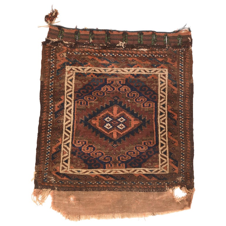Antique Persian Balouch Bag Face For Sale at 1stDibs