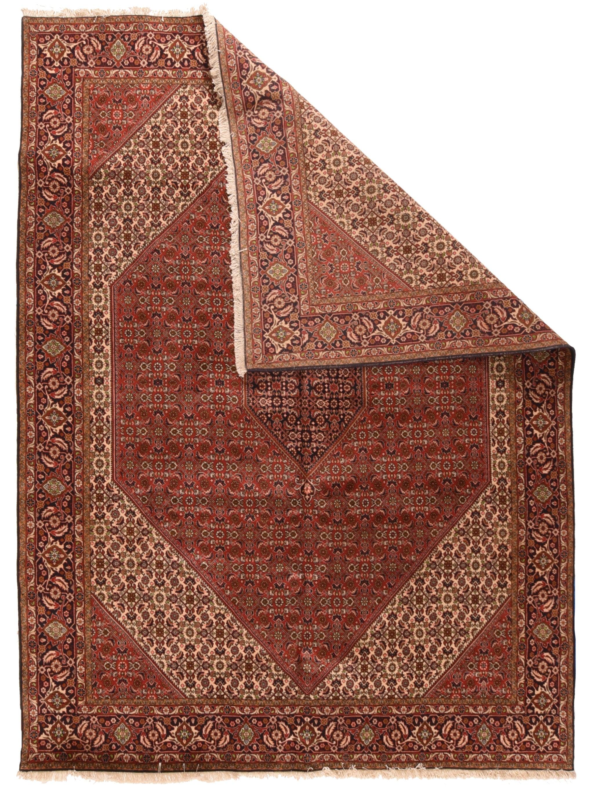 Semi Antique Persian Bidjar Rug In Excellent Condition In New York, NY