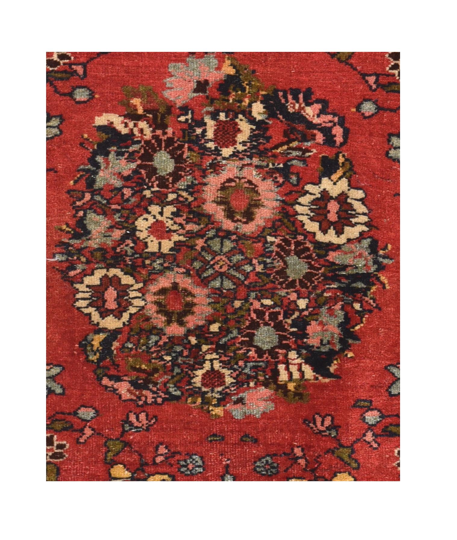 Asian Antique Persian Bidjar Mat For Sale