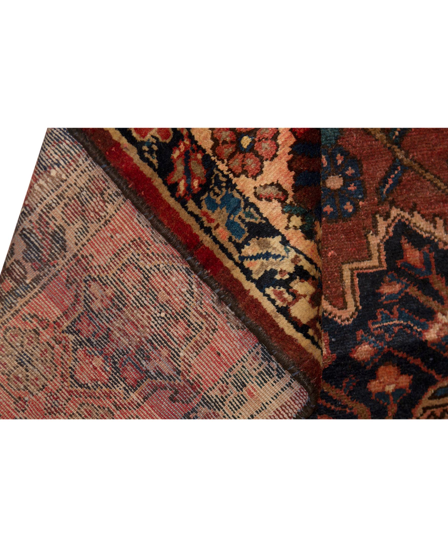 semi antique persian rugs
