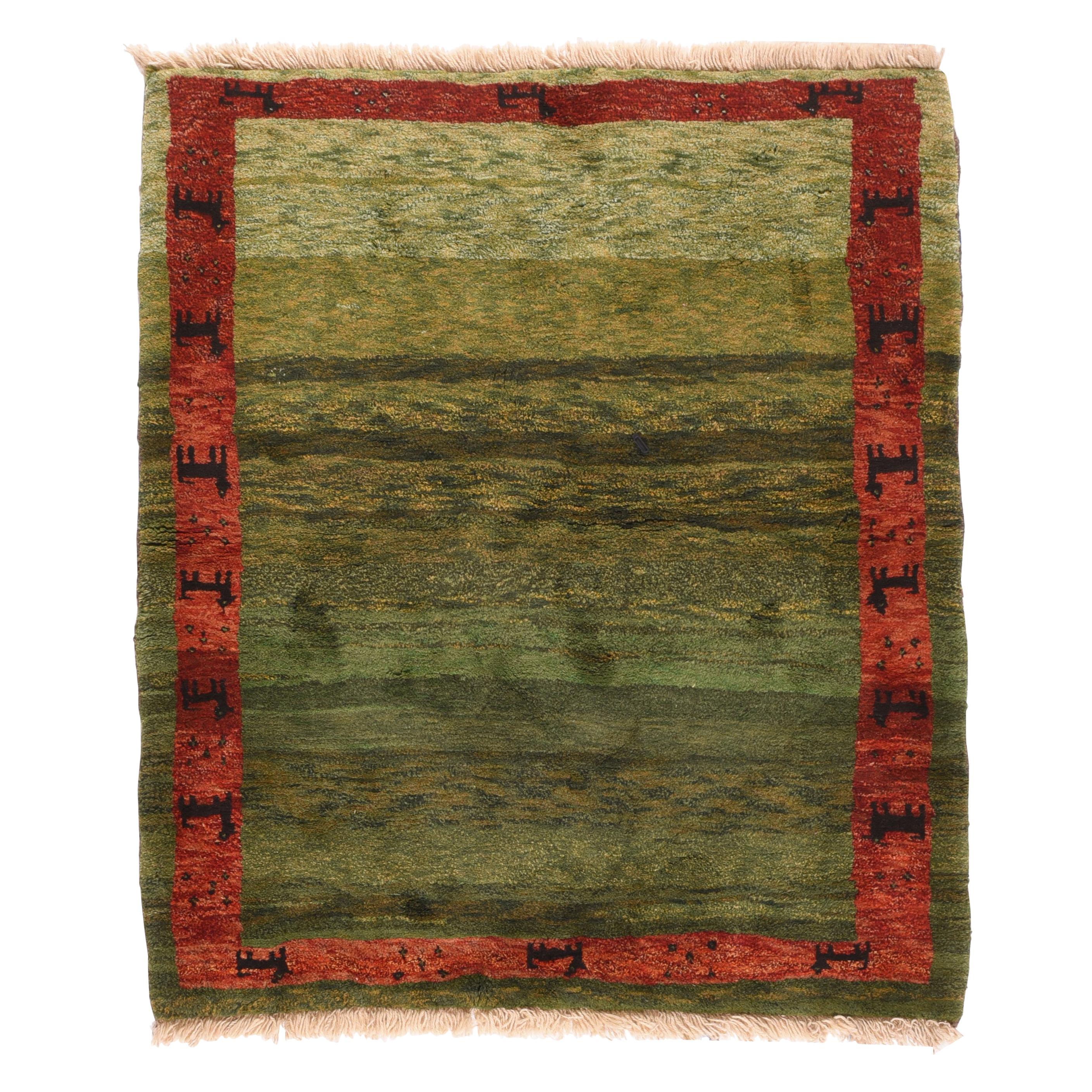 Modern Persian Gabbeh Rug For Sale at 1stDibs
