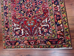 Semi Antique Persian Heriz Rug